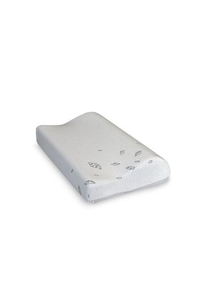 VİSCOHAPPY Jaja Visco Orthopedic, Odorless 100% Visco (Bulk Mold) Medical Hygienic Pillow 50X32X10-8Cm
