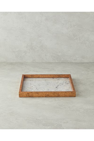 English Home 33x33 cm Tava Decorativa Crema Berilda
