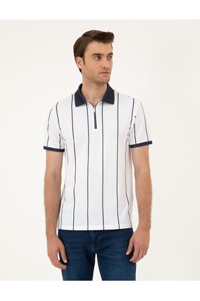 Pierre Cardin P ERRE CARD N DOKUMA C ZG L YAKA FERMUARLI T SH RT Fiyat Yorumlar Trendyol