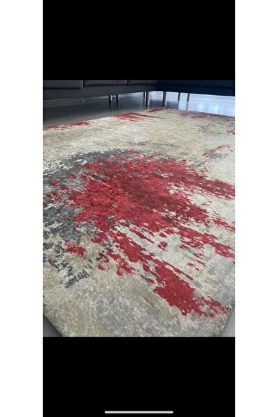MEKA TEKSTİL New Model Red Jet Model Elastic Carpet Cover