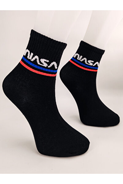 Shuttle Park Κάλτσες κολλεγίου μόδας Comics με μαύρο διαστημικό σχέδιο - Μαύρ...