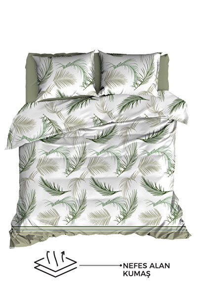 Elart Σετ κρεβατοκάμαρας Helen Ranforce 3 τεμαχίων πράσινο