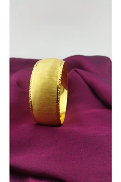 barisiva gold 22 Ayar Altın Kaplama Kadın 4 Cm Eninde Bilezik Modeli Adet Fiyatıdır