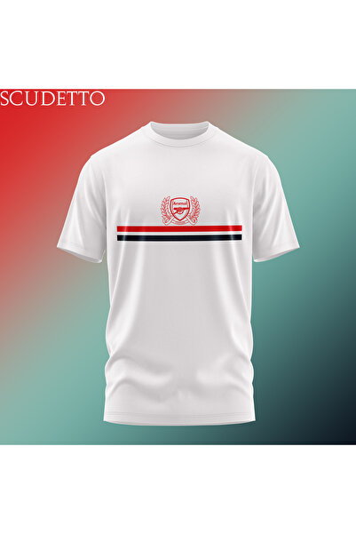 Scudetto تي شيرت ارسنال 125 سنة للجنسين للجنسين