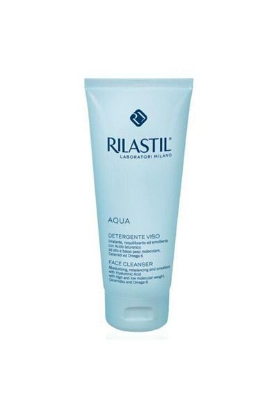 Rilastil Aqua Detergente Viso Gesichtsreiniger Feuchtigkeitsspendendes Schaumgel 200 ml