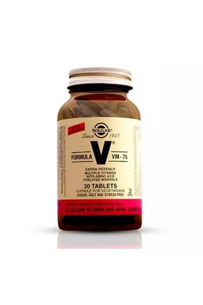 Solgar Formula Vm 75 30 Tablets - Comfortable Cut