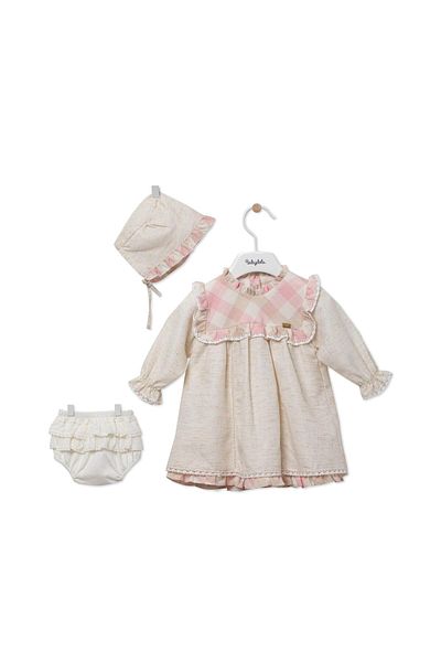 Babydola طقم ملابس و هدايا للفتيات الصغيرات مكون من 5 قطع - قبعة، موكاسين، جوارب وسراويل داخلية 12608