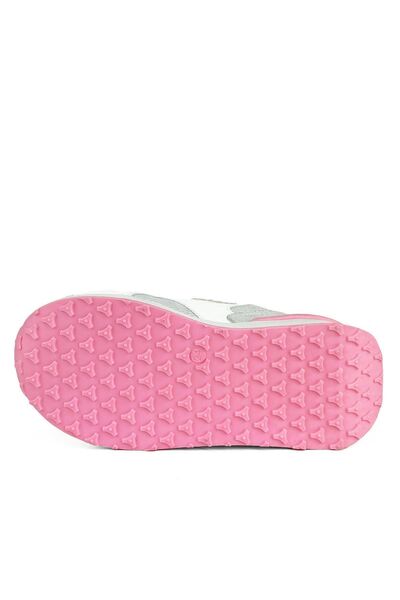 Cici Bebe Ayakkabı Meri Non-Slip Sole Genuine Leather Silver Fuchsia Flexible Sole Soft Internal Baby Girl Casual Shoes