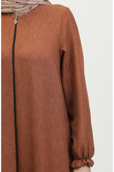 sefamerve Tan Mevlana Ferace 3086-03 - Zapínání na zip