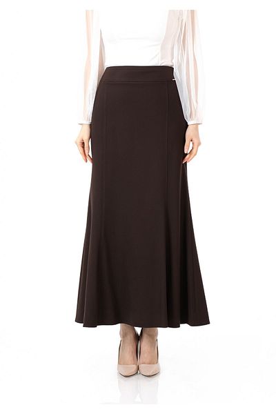 G-Line Μοντέλο φούστα Maxi Size Brown Fish