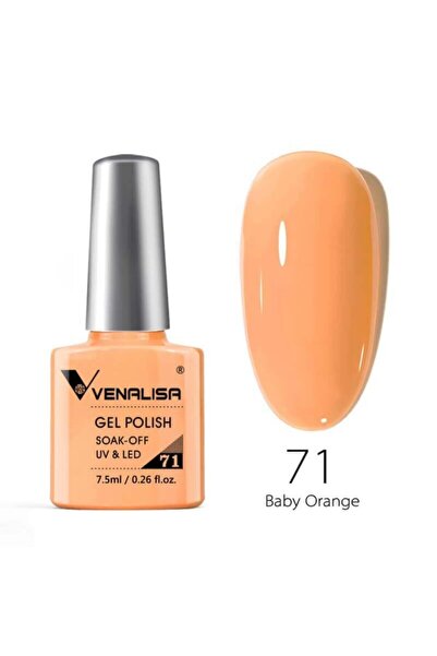 Venalisa 7.5 Ml Uv Led Kalıcı Oje Baby Orange No.71 Bebek Turuncusu