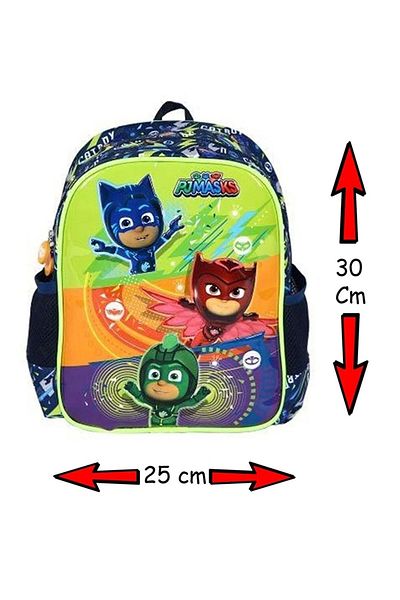 PJMASKS Pijamaskeliler Licensed Embossed Kindergarten Backpack