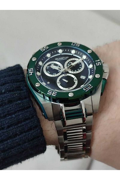 Quantum PWG1062-360 Steel Cord Men's Wristwatch Function 1900