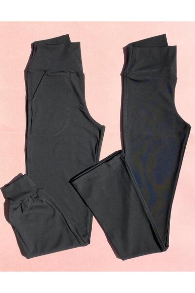 VicTroy Scuba-Digger 2-Piece Fabric Set - High Waist Spanish Leg and Jogger Leggings