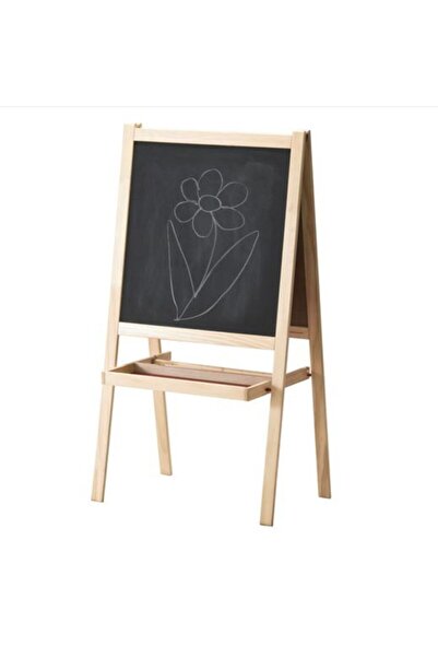 IKEA Bej Mala Yazı Tahtası, Huş-beyaz 43x62x118 Cm 118x60 cm