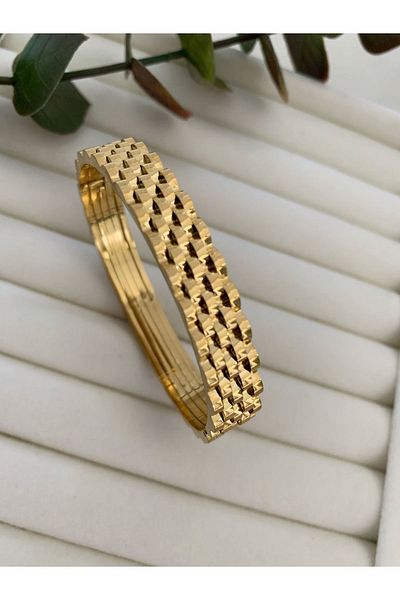 Parla Steel brand model five-row handcuff bracelet