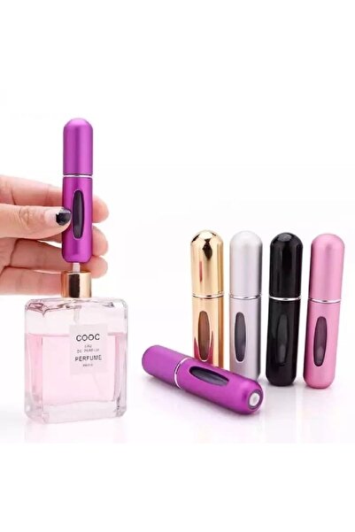 Genel Markalar Cep Parfüm Şişesi 5ml,  Boş Şişe- Çanta Cep Şişesi