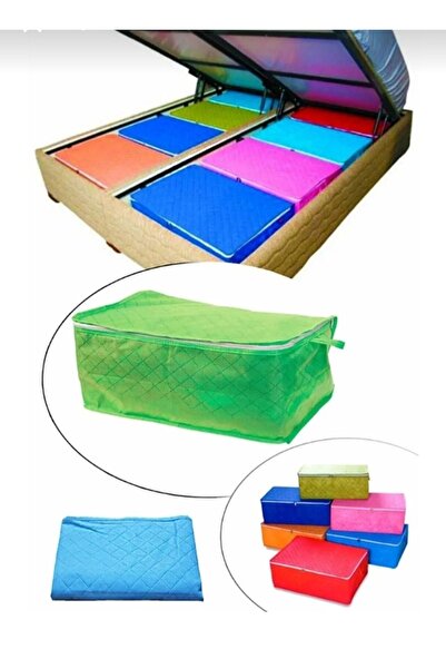 taşkınev home 5 Adet Hurç YASTIK ELBİSE  Hurcu 65X40X30 Cm ORTA Boy  Baza Altı HURÇ