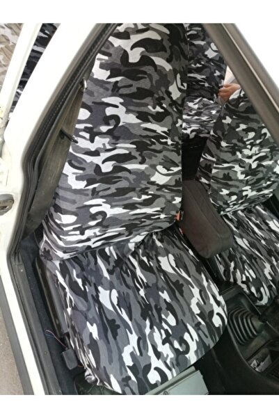 JDM Kamuflaj Servis Kılıfı Ön Arka Set Oto Koltuk Kılıfı