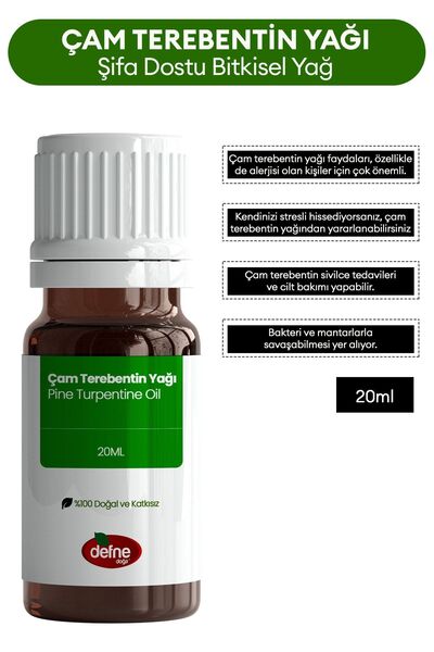 defne doğa 20 Ml Pine Turpentine