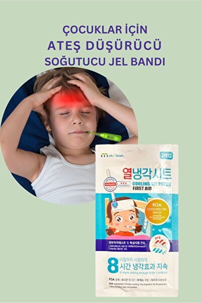Makelean Çocuklar için Soğutucu Jel Bandı - 2 Adet
