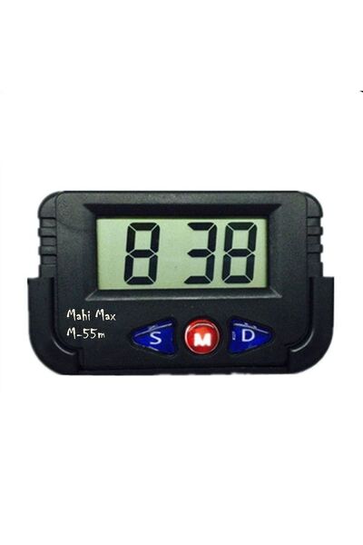 Genel Markalar Öğrenci Saati - Kronometreli Ders Çalışma Saati - Mahi Max Dijital Masa Saati Ve Araba Saati