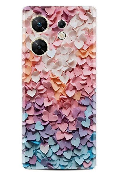 INFINIX Zero 30 4G Kılıf Desenli Baskılı Silikon Sugar Love STK:31