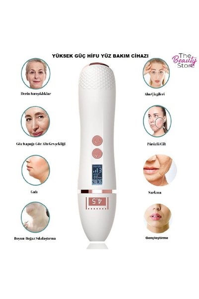 hifu Premium Yüz Sıkılaştırma Gerdirme Cihazı Cilt Gençleştirme Anti Aging Yüz Ütüsü Güzellik Aleti