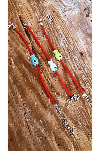 by özllem Pistachio Green Fish Bracelet