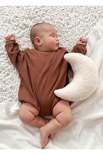 sevaradekor Τέσσερα μπούκλετ φεγγάρι μαξιλάρι λευκό μεσαίο μέγεθος