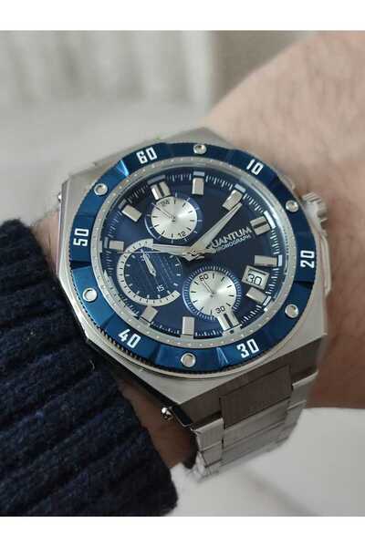 Quantum Hng1011 Çelik Kordon Erkek Kol Saati Fonksiyonlu 1737