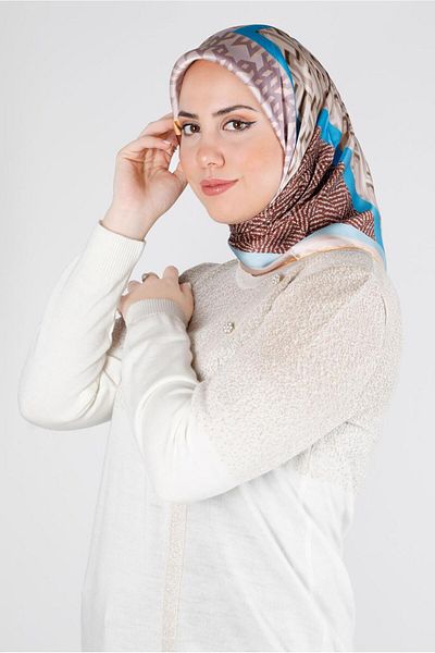 Alvina ALVİNA SURA Μεταξωτό Φουλάρι 24439 - Άνετη εφαρμογή