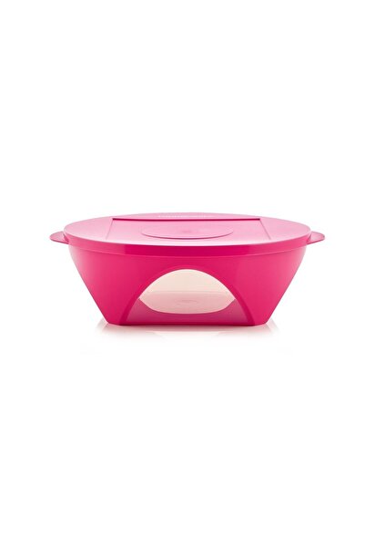 Tupperware Tutku Servis Kabı 2.5L Pembe