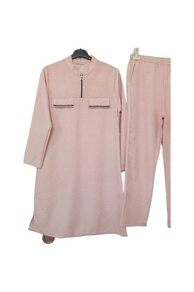 GGMM Σετ με φερμουάρ Judge Collar Tunic και παντελόνι με σχέδιο