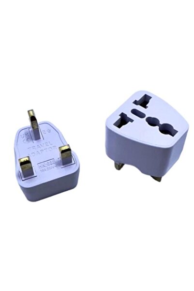 DESTE ELEKTRONİK Suudi Arabistan Hac-Umre Prizi Seyahat Adaptörü ( G Tipi ) Mekke - Medine Priz Dönüştürücü
