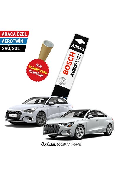 Bosch Audi A3 Silecek Takımı (2021-2023) Bosch Aerotwin A984S