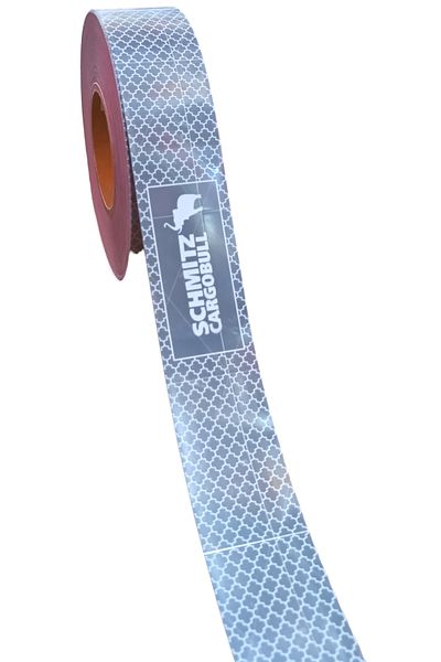 POLATLI OTO AKSESUAR Schmitz 1 Meter Gray Flat Strip Reflector - E Certificated