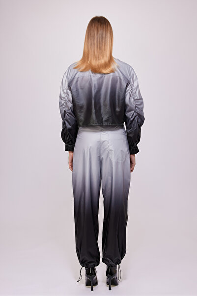 Berr-ın Gray Gradient Patterned Shirt