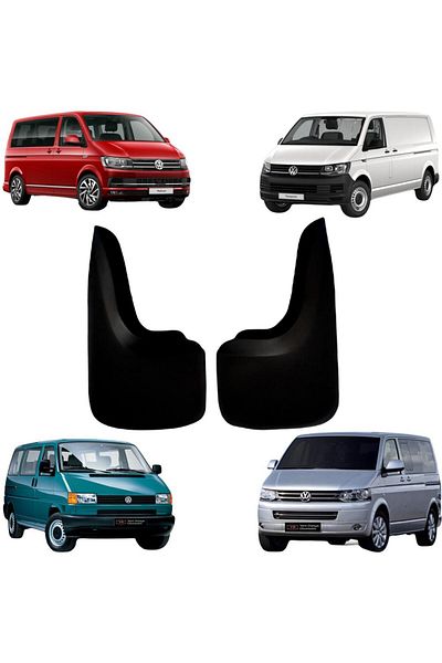 YeniDünyaOto Volkswagen Transporter - 2-Piece Rear Mudguard Fender Dust Cover Vw0bz033