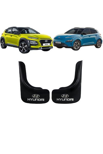 Yeni Dünya Hyundai Kona - Kona Home 2-Piece Mudflap Dust Cover Hyu1uz016
