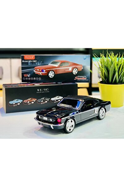 SIGHTZER KLASİK MUSTANG MODEL ARABA BLUETOOTH HOPARLÖR MP3 MÜZİKÇALAR LED IŞI...