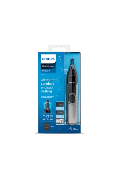 Philips NT3650/16 Burun Kıl Alma Makinesi Siyah Gri