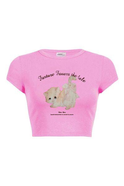 Carpe Cute Cat Crop