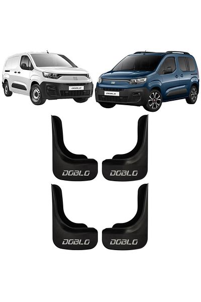 Yeni Dünya Fiat Doblo - Set of 4 Mudguards, Mudguards and Dustguards DBL1UX001