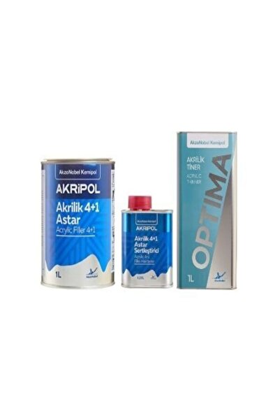 AKZONOBEL 4+1 AKRİLİK ASTAR UYGULAMA SETİ