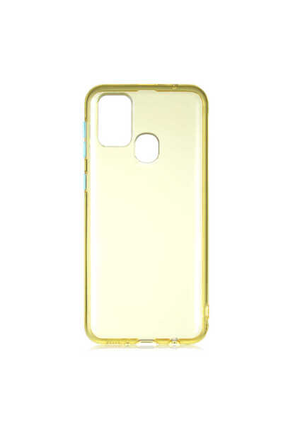 Samsung Galaxy M31 Compatible Case Colorful Transparent Structure Silicone Cover