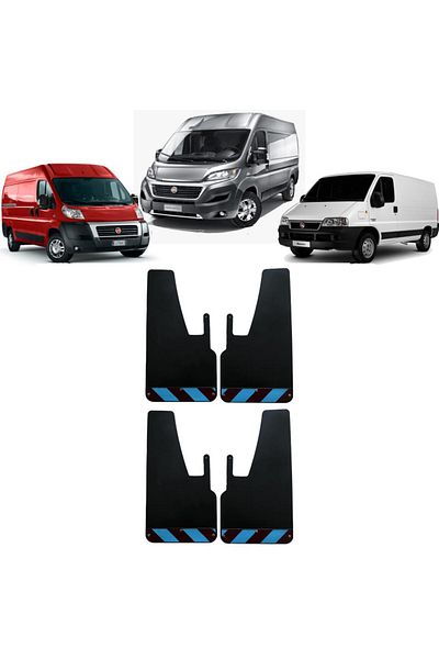 Yeni Dünya Fiat Ducato Claret Red-Blue Highlighter 4-Piece Mudguard Fender Dust Cover FIA0FX02704