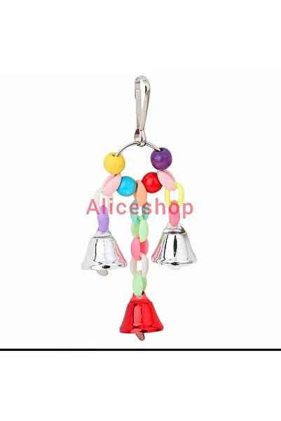 Alice حلقة لعب الطيور مع 3 أجراس