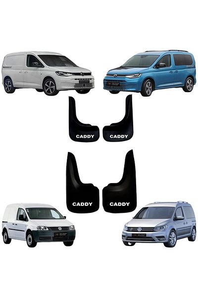 YeniDünyaOto Volkswagen Caddy 4-Piece Dust Cover - Mudguard Vw1bx024