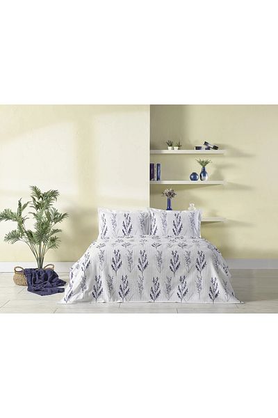 Doqu Home Lara Pike Flora Single Set - White
